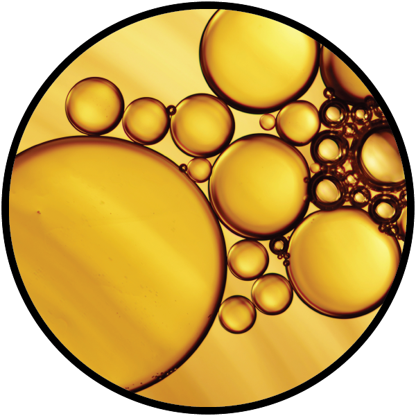 Oil droplets classified by ISO