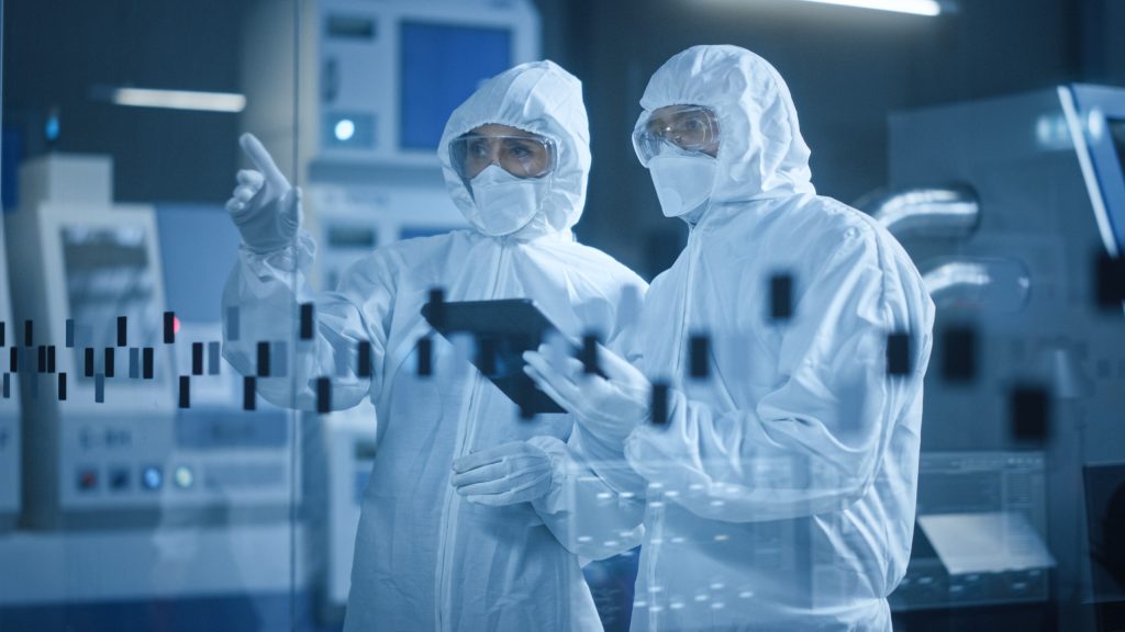 cleanroom environmental monitoring microbial testing for surfaces