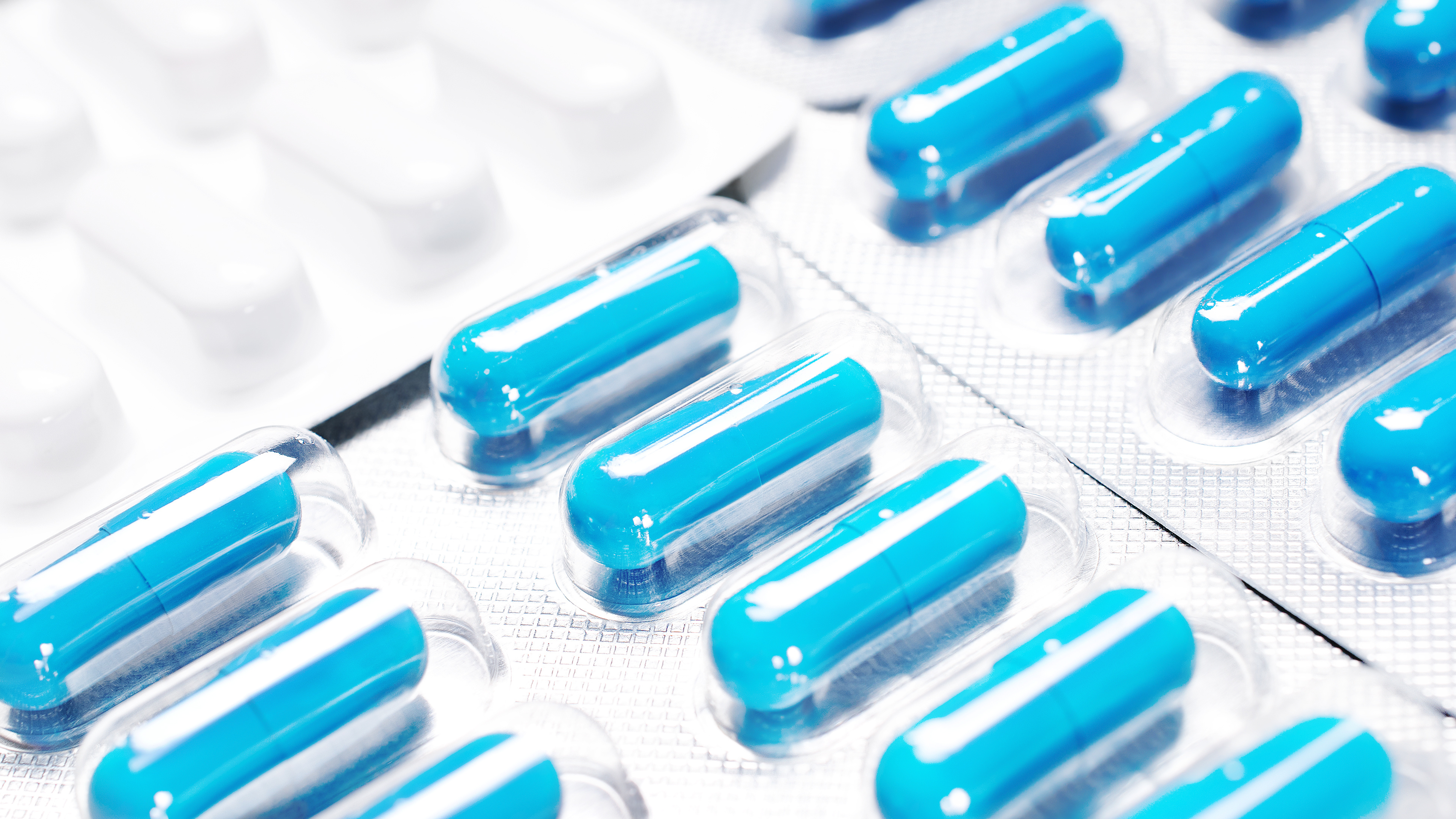 Pharma blue pills Pharmaceutical Manufacturing Process Air and Gas