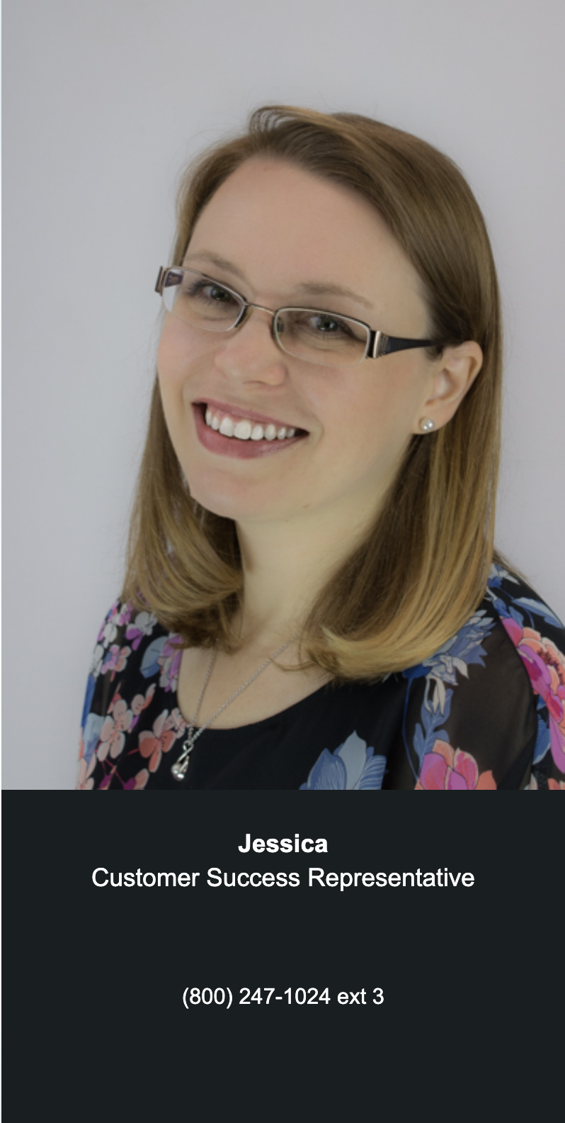 Jessica Customer Service Rep at Trace Analytics